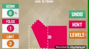 Paperama Level 15 -Tower (bonusLevel)