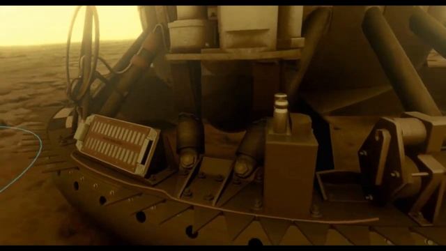 Звуки на Венере и 3D визуализация места посадки автоматической межпланетной станции "Венера 13"