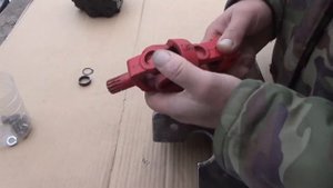 Кронштейн насоса - дозатора для  трактора ЛТЗ - 55