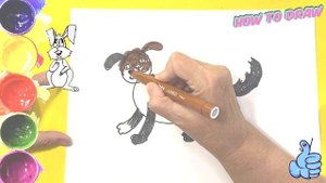 ТОП РИСУНКИ? КАК НАРИСОВАТЬ ЛИСИЧКУ И СОБАЧКУ  TOP