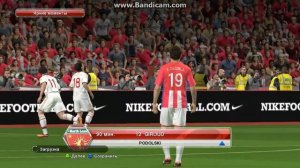 Гол через себя Оливье Жиру в PES 2014