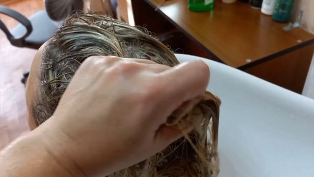 Мелирование + тонирование .