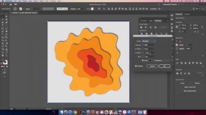 Adobe Illustrator tutorial in Marathi on Paper Cut Effect