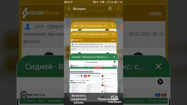 Открытый чемпионат Австралии Герасимов-Карацев. Прогноз на матч