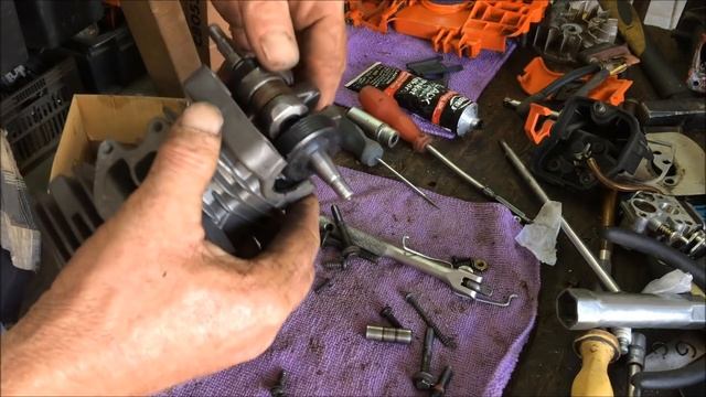 Бензопила Husqvarna 236 замена поршневой! смотреть онлайн