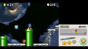 New Super Mario Bros.DS but with the Ice Flower Power-Ups