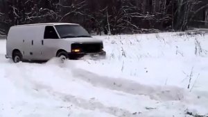 GMC Van, Truck offroad snow Chevy Van 4x4, Chevrolet Express