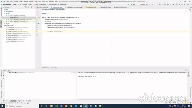 Create bar-code QR code scanner app within few minutes using android studio.. смотреть онлайн