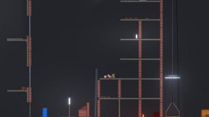 People Fight Each Other On Construction Zone In People Playground