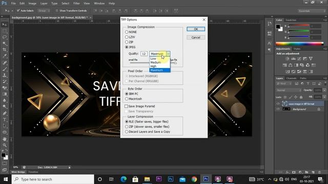 how to save file in tiff format смотреть онлайн