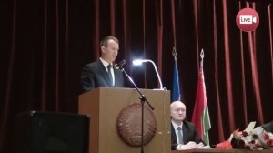 О чем говорил новый мэр Слонима Геннадий Хомич (7 марта 2018)