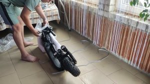 Распаковка электро самоката Wolong m4 pro +