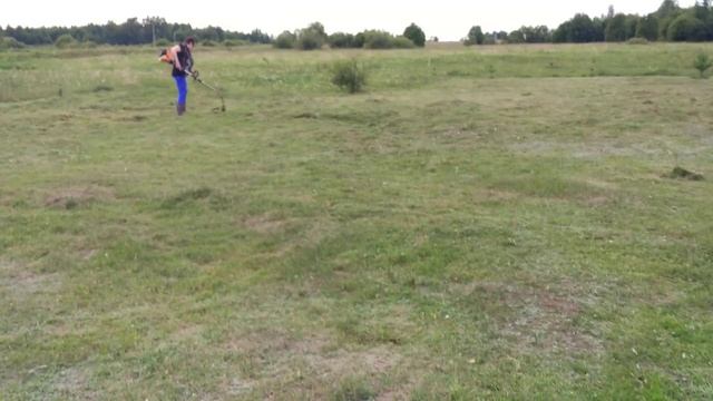 Участок Апраксино покос травы смотреть онлайн