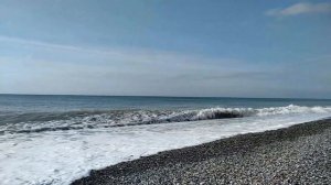 Абхазия: отдых, рыбалка на черном море, 21 ноября супер шторм!