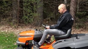 Review Husqvarna TC138 Rasentraktor