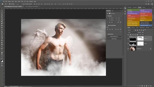 PHOTOSHOP | Adding Smoke To An Image смотреть онлайн
