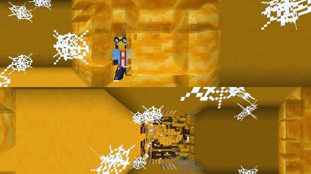 Going inside a BEE in Minecraft VR 360! смотреть онлайн