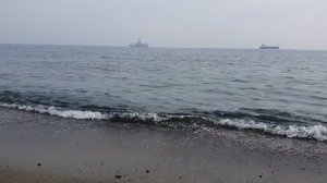 Послушай Море, как медитацию 3 минуты. Средиземное море, Ларнака Ноябрь 2021