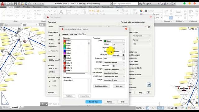 How To Create CTB & EDIT in Autocad 2019 смотреть онлайн