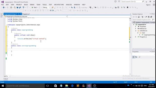 Virtual and override method in c# hindi and Urdu/ c# oops tutorial in hindi and Urdu смотреть онлайн
