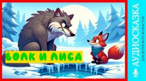 Волк и лиса | аудиосказки | народные сказки | детские сказки онлайн | сказка | мультик