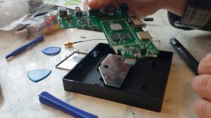w95 tv box Wi-Fi low signal / установка внешней wi-fi антенны на W95