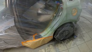 Hyundai Solaris. Замена заднего крыла. Как снять заднюю форточку на крыле