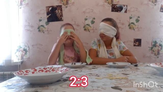 Челлендж! Отгадываем еду.