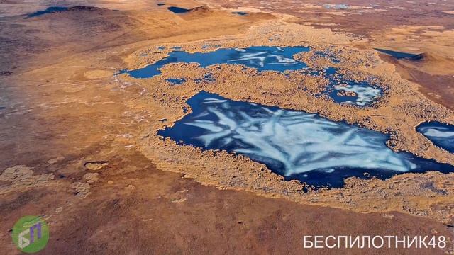 Долина царей, Тыва - аэросъёмка