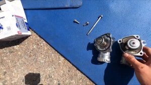 Mercedes Sprinter 519 OM642 - Thermostat Replacement