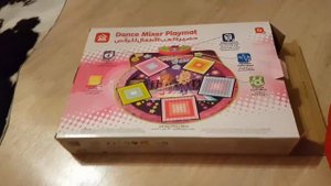 Opening and testing Dance Mixer Playmat. Открываем и тестируем детский  танцевальный коврик