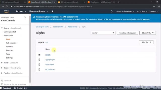 AWS CodeCommit, CodeDeploy, CodePipeline смотреть онлайн