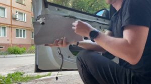 Шумоізоляція дверей Рено Лагуна 3