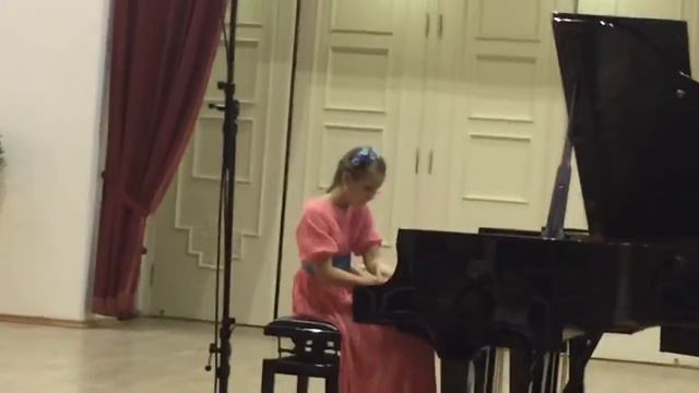 Валерия Аксакова 3-й класс ЦМШ