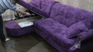 Система аккордеон на примере дивана Ловец снов от компании Андерссен