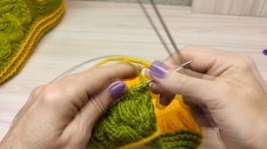 СЕРДЕЧНЫЕ ТАПОЧКИ-НОСОЧКИ НА 2 СПИЦАХ. Вяжем вместе.