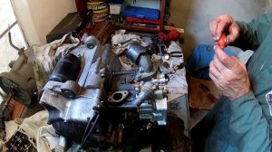 HONDA FORZA 250 (MF 06). Ремонт двигателя . 3-я  часть. Сборка ЦПГ, запуск двигателя