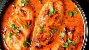 Филе грудки, запечённое в йогурто-томатном соусе рецепт приготування в описах