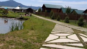 Рыбацкая деревня .