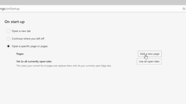 How to Set Start and Home Pages in Edge смотреть онлайн