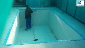 Монтаж пленки ПВХ в бассейне (МО, Щелковский район, д. Райки)