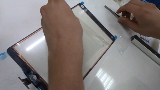 Заміна сенсорного скла iPad Pro 10.5| glass replacement without sensor смотреть онлайн