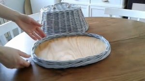 Хлебница из бумажной лозы своими руками