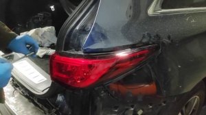 Infiniti QX60 как снять задний фонарь