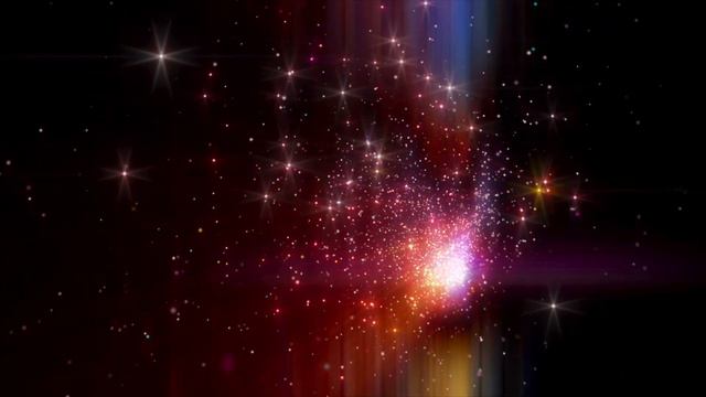4K Space Moving Background - Rainbow Stars Travel #AAvfx Relaxing Live Wallpaper