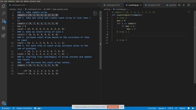 S01E05 Counting sort смотреть онлайн