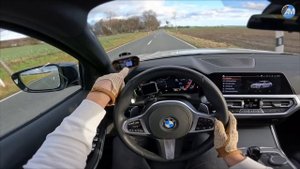 BMW M340i (374hp) | 0-100 & 100-200 km/h acceleration? | by Automann in 4K