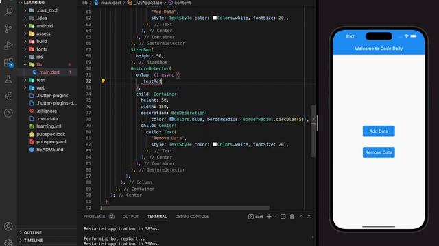 Firebase RealTime Database (CRUD) | Flutter Firebase Tutorial #4