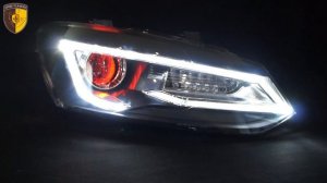 Тюнинг фары Demon Eyes Фольксваген Поло / Headlights Volkswagen Polo