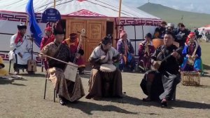 Традиционная музыка на фестивале "Кочевник 2023" в Монголии